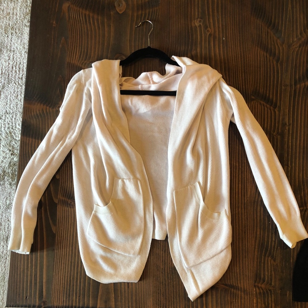 Lululemon reversible cardigan with hood in size 2